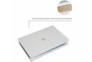 Laminados de lã de rocha de gesso artesanal