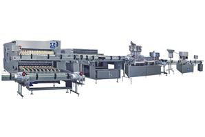 Linha de produção da solução de garrafa de vidro IV