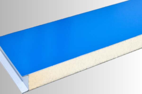 Mechanism polyurethane color steel laminboards