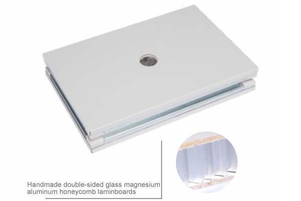 Handmade double-sided glass magnesium aluminum honeycomb laminboards