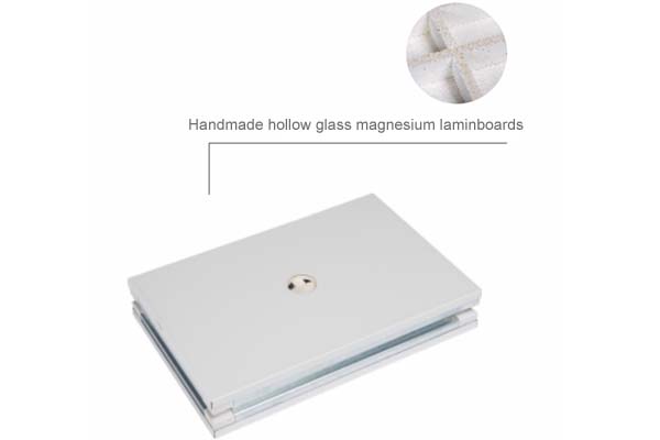 Handgefertigte Hohlglas-Magnesium-Laminatplatten