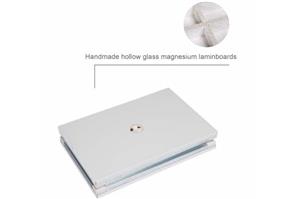 Handgefertigte Hohlglas-Magnesium-Laminatplatten